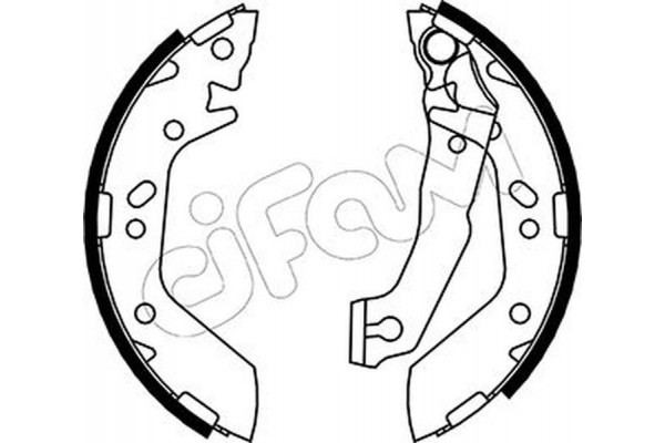 Cifam Σετ Σιαγόνων Φρένων - 153-170