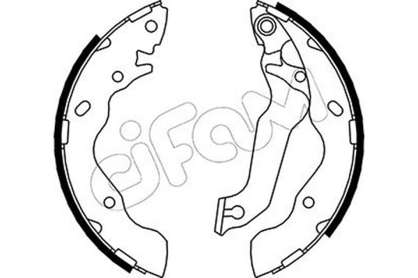 Cifam Σετ Σιαγόνων Φρένων - 153-171