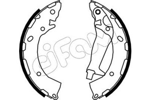 Cifam Σετ Σιαγόνων Φρένων - 153-189