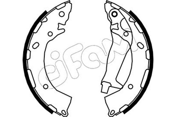 Cifam Σετ Σιαγόνων Φρένων - 153-189