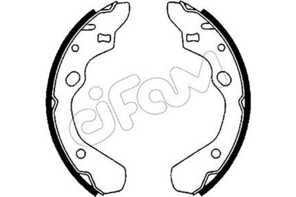 Cifam Σετ Σιαγόνων Φρένων - 153-207