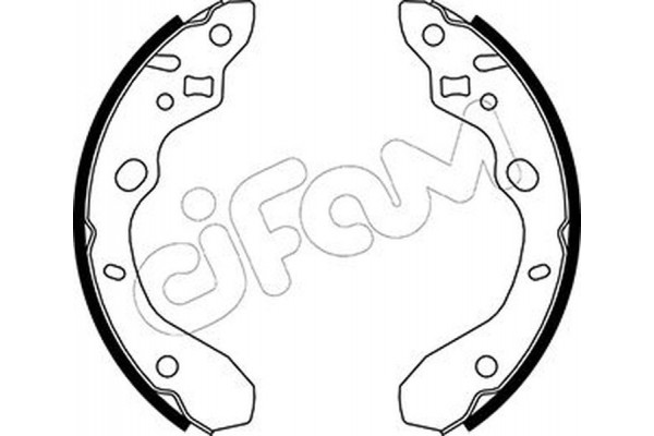 Cifam Σετ Σιαγόνων Φρένων - 153-214