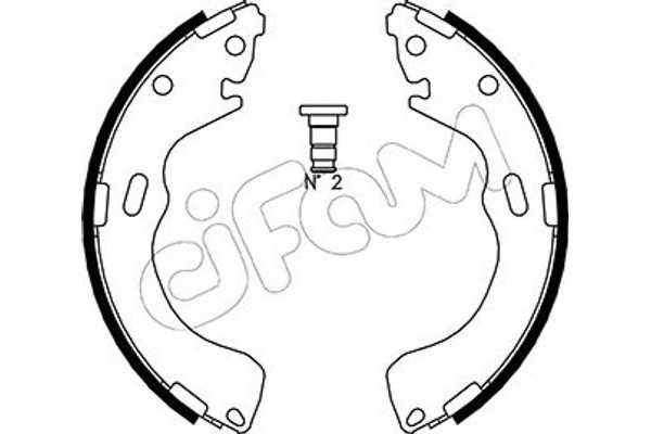 Cifam Σετ Σιαγόνων Φρένων - 153-216