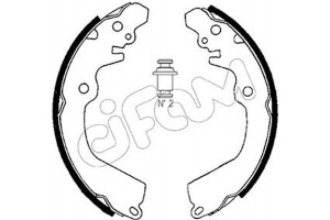Cifam Σετ Σιαγόνων Φρένων - 153-257