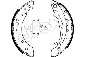 Cifam Σετ Σιαγόνων Φρένων - 153-266