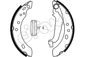Cifam Σετ Σιαγόνων Φρένων - 153-284