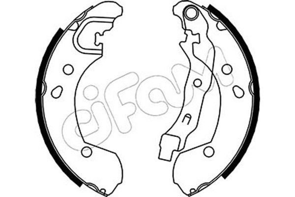 Cifam Σετ Σιαγόνων Φρένων - 153-290