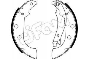 Cifam Σετ Σιαγόνων Φρένων - 153-327
