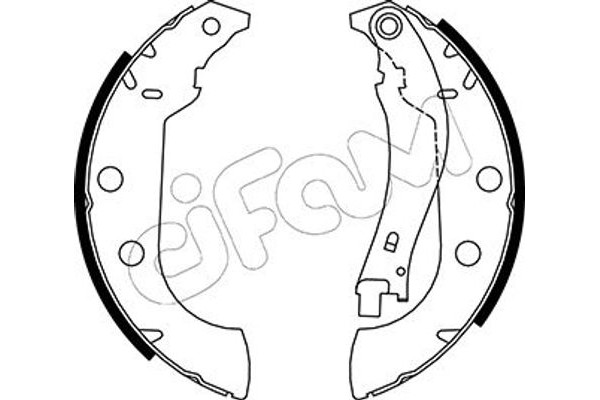 Cifam Σετ Σιαγόνων Φρένων - 153-327