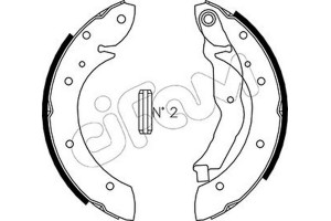 Cifam Σετ Σιαγόνων Φρένων - 153-351