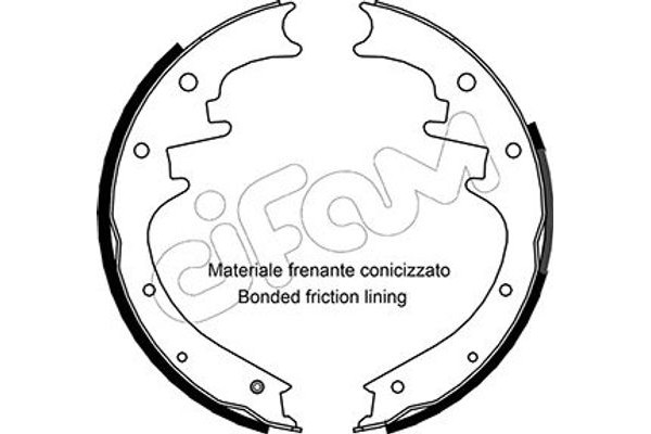 Cifam Σετ Σιαγόνων Φρένων - 153-358
