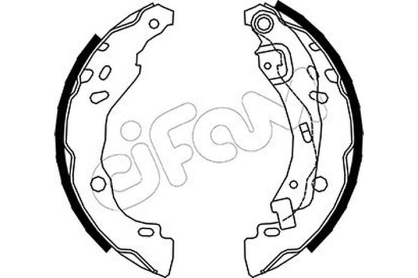 Cifam Σετ Σιαγόνων Φρένων - 153-359
