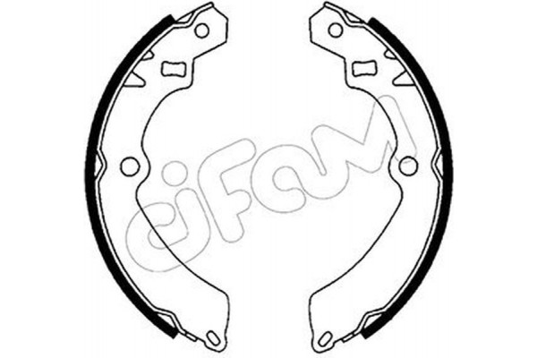 Cifam Σετ Σιαγόνων Φρένων - 153-397