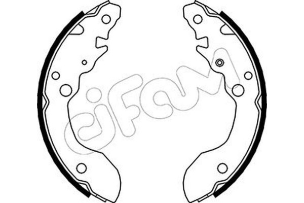 Cifam Σετ Σιαγόνων Φρένων - 153-402