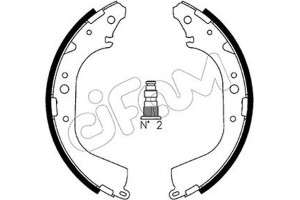 Cifam Σετ Σιαγόνων Φρένων - 153-421