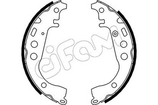 Cifam Σετ Σιαγόνων Φρένων - 153-431