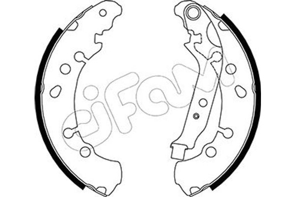Cifam Σετ Σιαγόνων Φρένων - 153-454