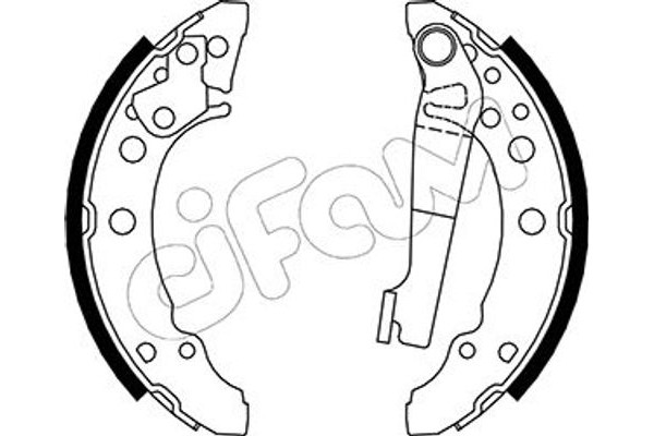 Cifam Σετ Σιαγόνων Φρένων - 153-465