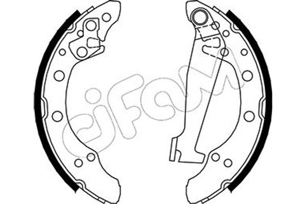 Cifam Σετ Σιαγόνων Φρένων - 153-468