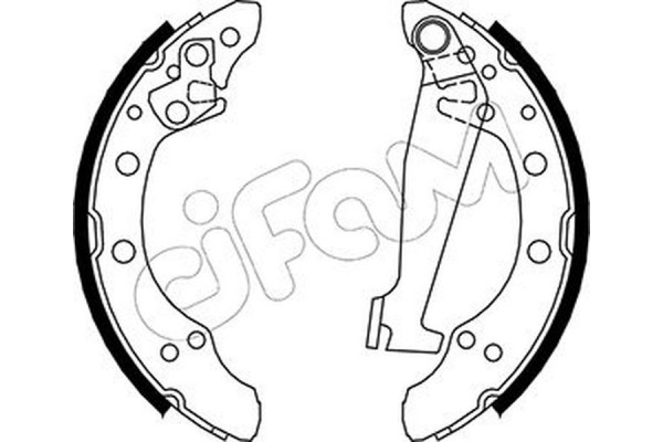 Cifam Σετ Σιαγόνων Φρένων - 153-468