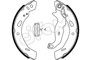 Cifam Σετ Σιαγόνων Φρένων - 153-490