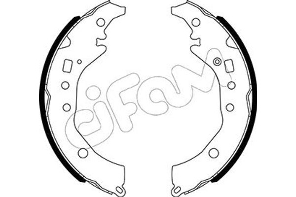 Cifam Σετ Σιαγόνων Φρένων - 153-517