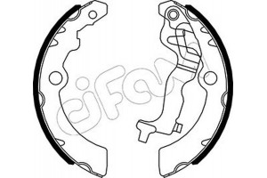 Cifam Σετ Σιαγόνων Φρένων - 153-518