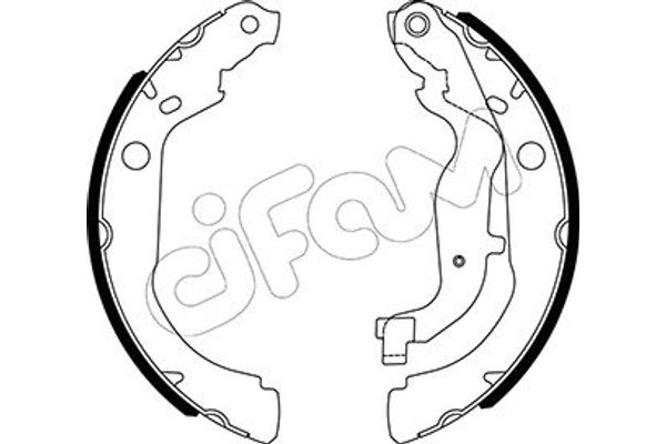 Cifam Σετ Σιαγόνων Φρένων - 153-535