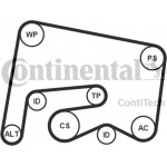 Continental Ctam Αντλία Νερού + Σετ Ιμάντων poly-V - 6PK2155WP1