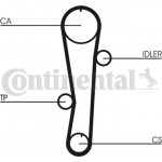 Continental Ctam Αντλία Νερού + Σετ Οδοντωτού Ιμάντα - CT942WP1
