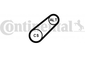 Continental Ctam Ιμάντας poly-V - 6PK799 Elast