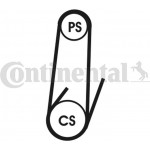 Continental Ctam Ιμάντας poly-V - 4PK711 Elast