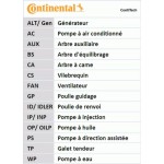 Continental Ctam Οδοντωτός Ιμάντας - CT746 Continental Ctam Οδοντωτός Ιμάντας - CT746