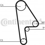 Continental Ctam Οδοντωτός Ιμάντας - CT1001