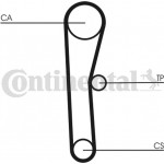 Continental Ctam Οδοντωτός Ιμάντας - CT536