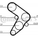 Continental Ctam Οδοντωτός Ιμάντας - CT599 Continental Ctam Οδοντωτός Ιμάντας - CT599