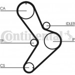 Continental Ctam Οδοντωτός Ιμάντας - CT731 Continental Ctam Οδοντωτός Ιμάντας - CT731