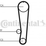 Continental Ctam Οδοντωτός Ιμάντας - CT808 Continental Ctam Οδοντωτός Ιμάντας - CT808