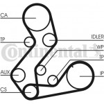 Continental Ctam Οδοντωτός Ιμάντας - CT901(SET) Continental Ctam Οδοντωτός Ιμάντας - CT901(SET)