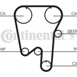 Continental Ctam Οδοντωτός Ιμάντας - CT902 Continental Ctam Οδοντωτός Ιμάντας - CT902