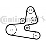 Continental Ctam Σετ Ιμάντων poly-V - 6PK1564K1