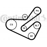 Continental Ctam Σετ Ιμάντων poly-V - 6PK1740K1