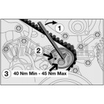 Continental Ctam Σετ Οδοντωτού Ιμάντα - CT1055K1