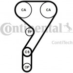 Continental Ctam Σετ Οδοντωτού Ιμάντα - CT1189K2PRO