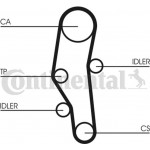Continental Ctam Σετ Οδοντωτού Ιμάντα - CT589K2