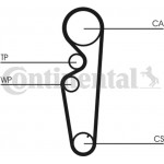 Continental Ctam Σετ Οδοντωτού Ιμάντα - CT878K1