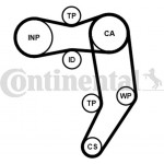 Continental Ctam Σετ Οδοντωτού Ιμάντα - CT939K7PRO