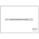 Corteco Ελαστικός Σωλήνας Φρένων - 19018184