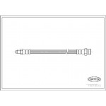 Corteco Ελαστικός Σωλήνας Φρένων - 19018510