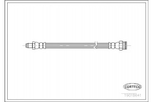 Corteco Ελαστικός Σωλήνας Φρένων - 19018641